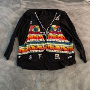 Options a Susan Burrowes Co. Woman’s Blouse